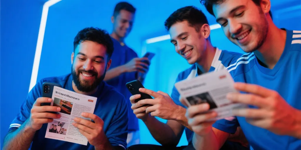 体育新闻互动阅读场景