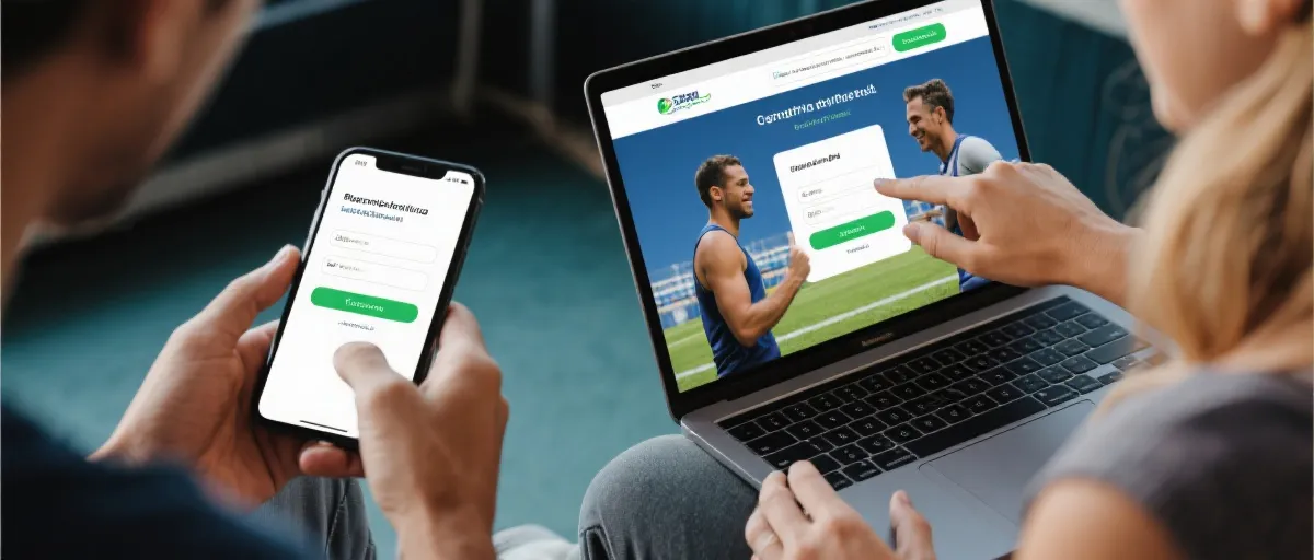 注册成为球友体育用户引导图